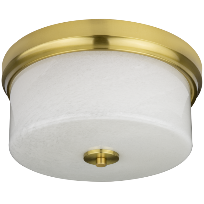 Plafon Dresden w kolorze mosiądzu