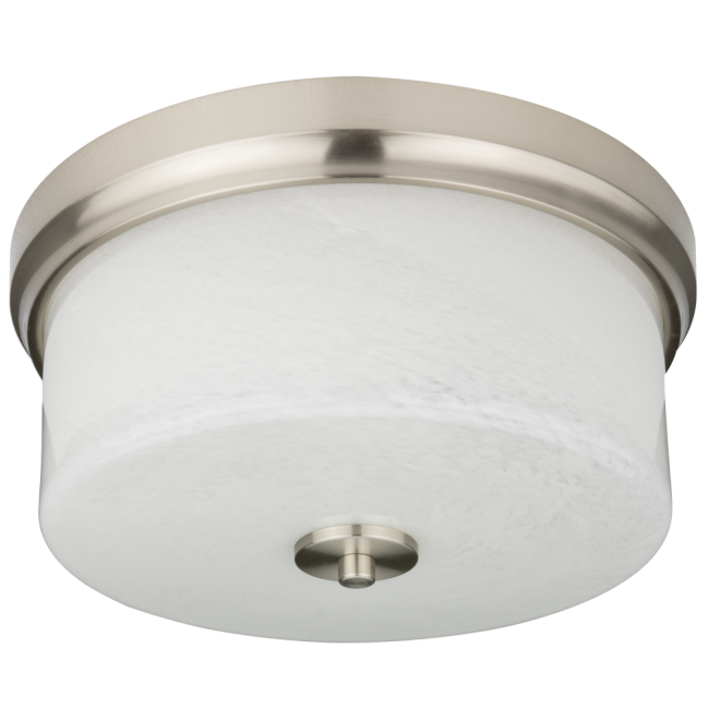 Plafon Dresden w kolorze niklu