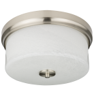 Plafon Dresden w kolorze niklu