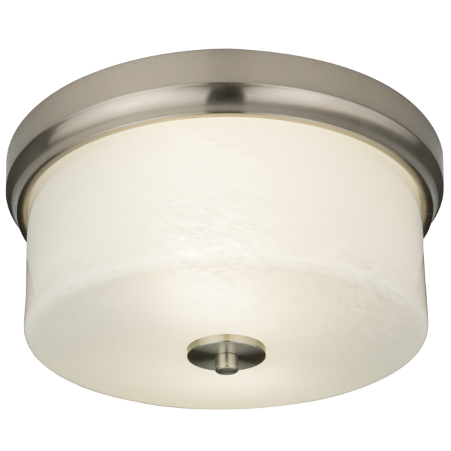 Plafon Dresden w kolorze niklu