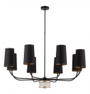 ŻYRANDOL PESARO CZARNY