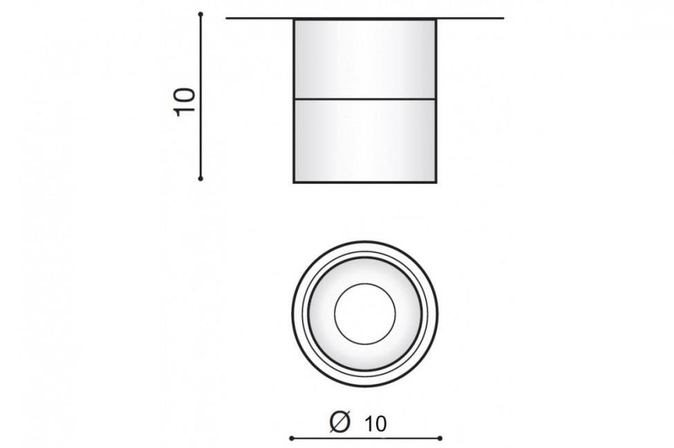 PLAFON COSTA LED BIAŁY