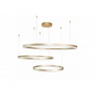 LAMPA WISZĄCA HALO 100+80+60 DIMM ZŁOTA