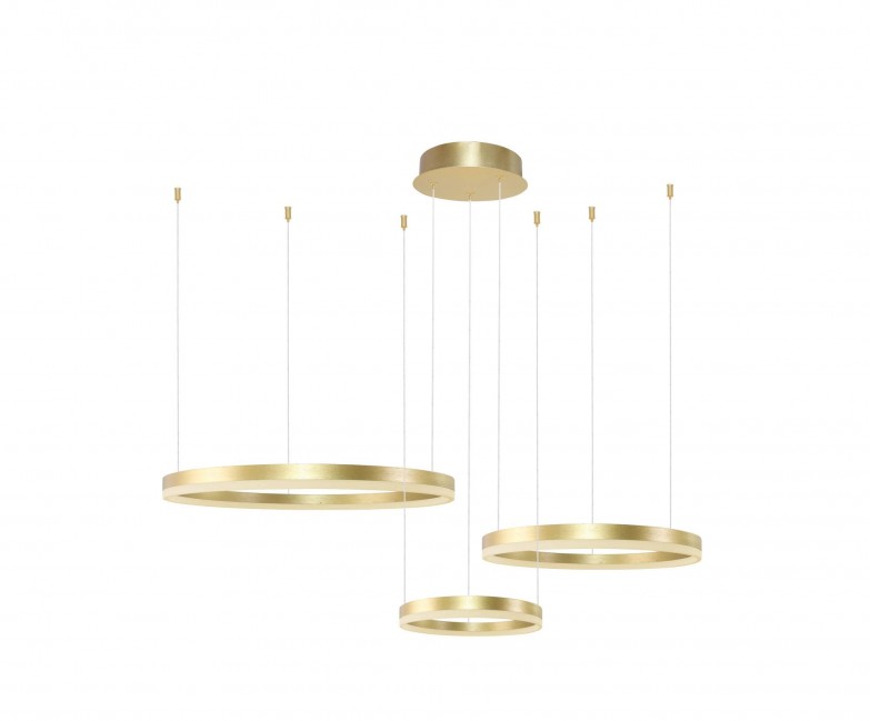 LAMPA WISZĄCA HALO CCT + REMOTE CONTROL ZŁOTA
