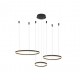 LAMPA WISZĄCA HALO CCT + REMOTE CONTROL CZARNA