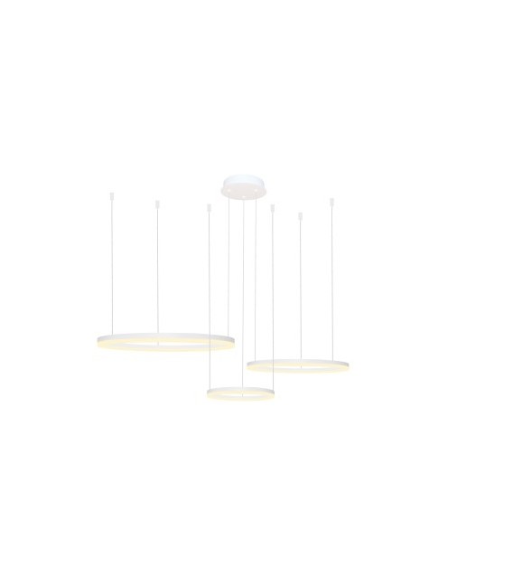 LAMPA WISZĄCA HALO CCT + REMOTE CONTROL BIAŁA