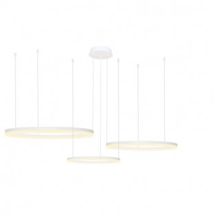 LAMPA WISZĄCA HALO CCT + REMOTE CONTROL BIAŁA