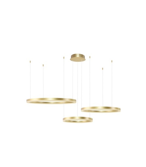 LAMPA WISZĄCA HALO CCT + REMOTE CONTROL ZŁOTA