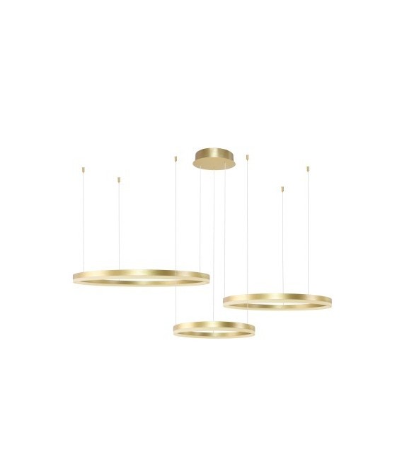 LAMPA WISZĄCA HALO CCT + REMOTE CONTROL ZŁOTA