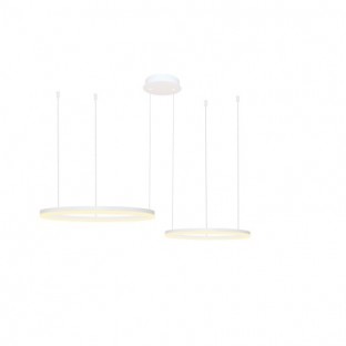 LAMPA WISZĄCA HALO CCT + REMOTE CONTROL BIAŁA