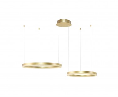 LAMPA WISZĄCA HALO CCT + REMOTE CONTROL ZŁOTA