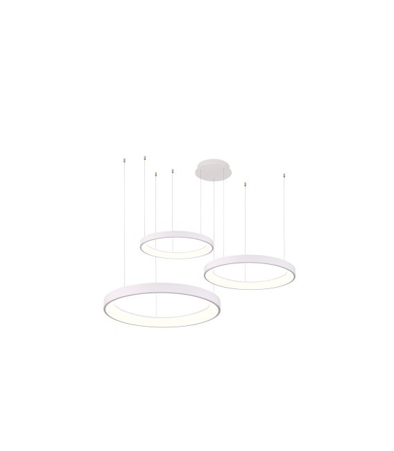 LAMPA WISZĄCA AGNES DIMM CCT SWITCH BIAŁA