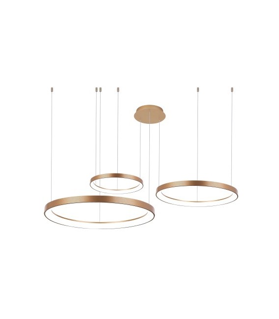 LAMPA WISZĄCA AGNES DIMM CCT SWITCH ZŁOTA