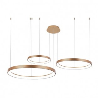LAMPA WISZĄCA AGNES DIMM CCT SWITCH ZŁOTA