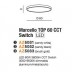 PLAFON MARCELLO 60 LED CCT SWITCH CZARNY