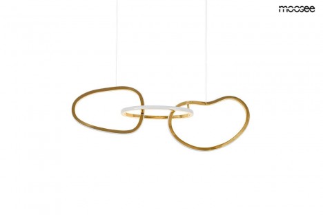 LAMPA WISZĄCA JAZZ 3 ZŁOTA