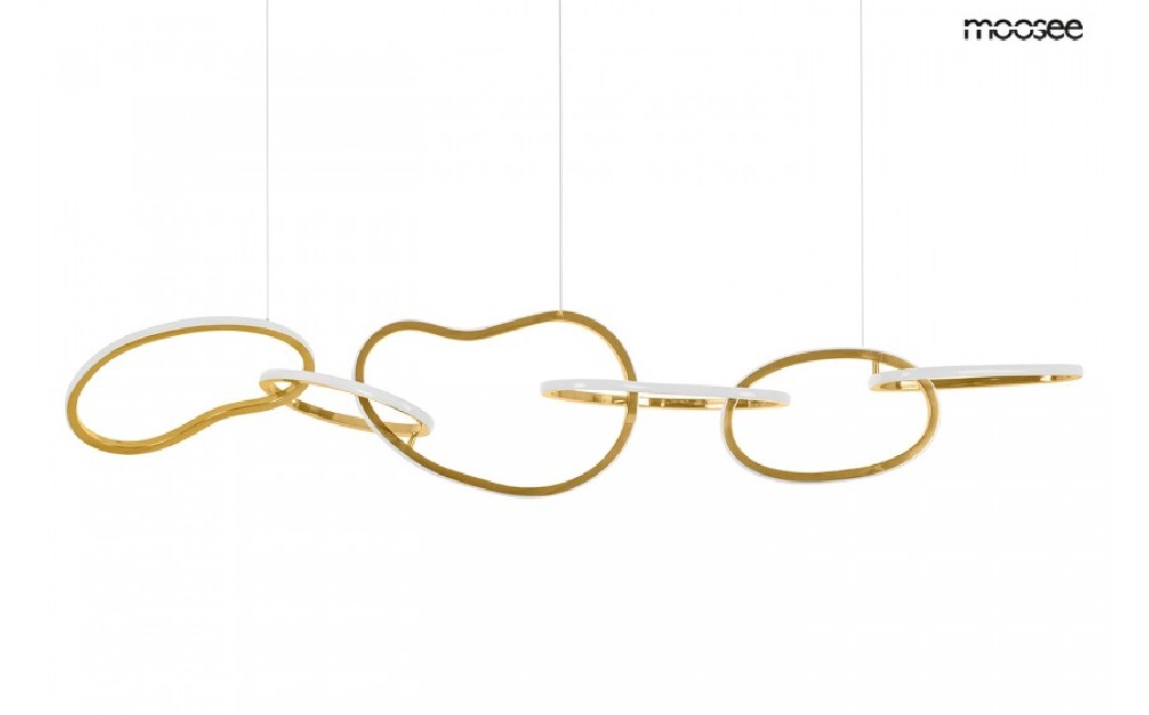LAMPA WISZĄCA JAZZ 6 ZŁOTA