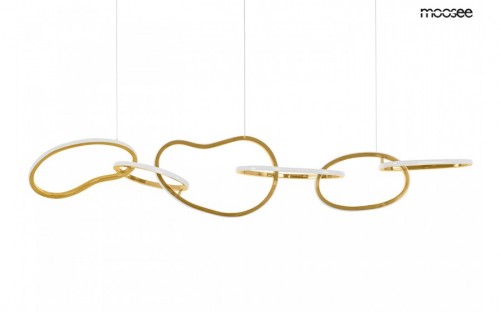 LAMPA WISZĄCA JAZZ 6 ZŁOTA