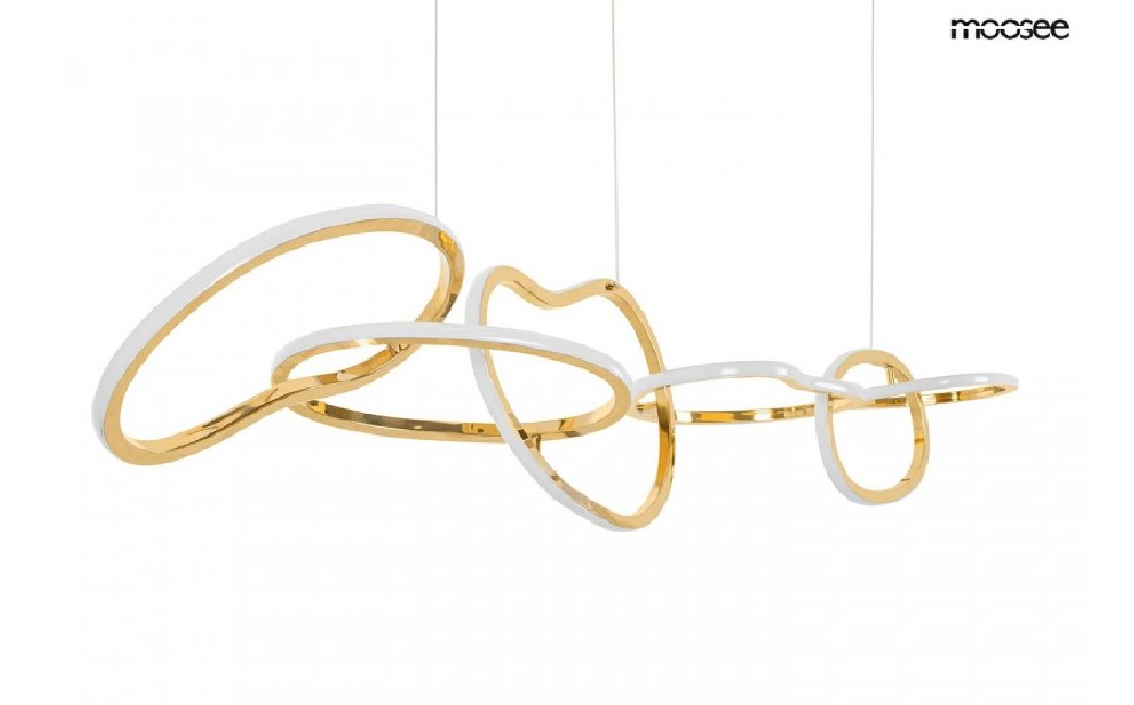 LAMPA WISZĄCA JAZZ 6 ZŁOTA