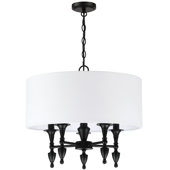 LAMPA WISZĄCA AUSTIN CZARNA