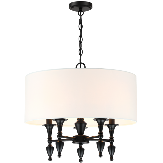 LAMPA WISZĄCA AUSTIN CZARNA