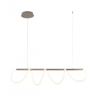 LAMPA WISZĄCA BALBO ZŁOTA