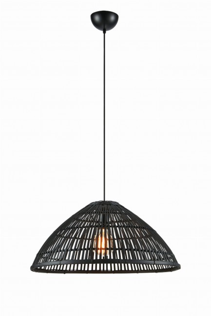 LAMPA WISZĄCA CAPELLO CZARNY MAT