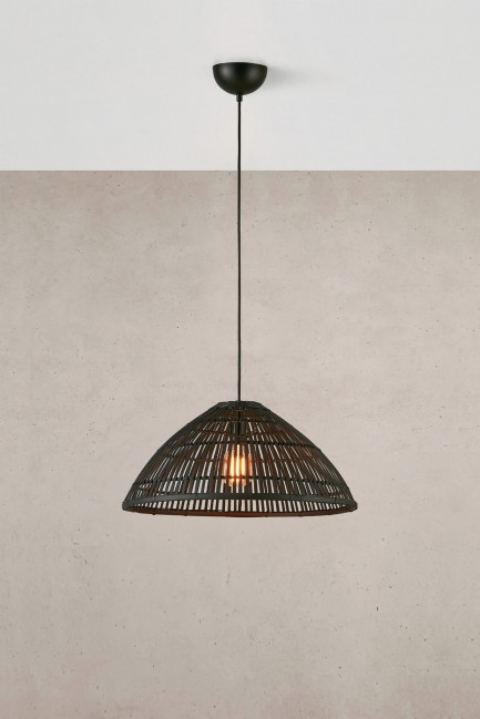 LAMPA WISZĄCA CAPELLO CZARNY MAT