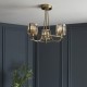 PLAFON BERENICE 3 ANTIQUE BRASS