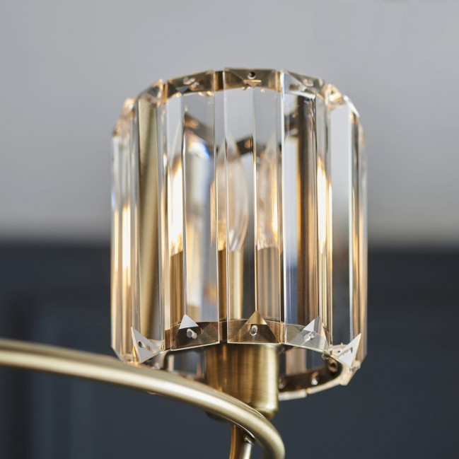 PLAFON BERENICE 3 ANTIQUE BRASS
