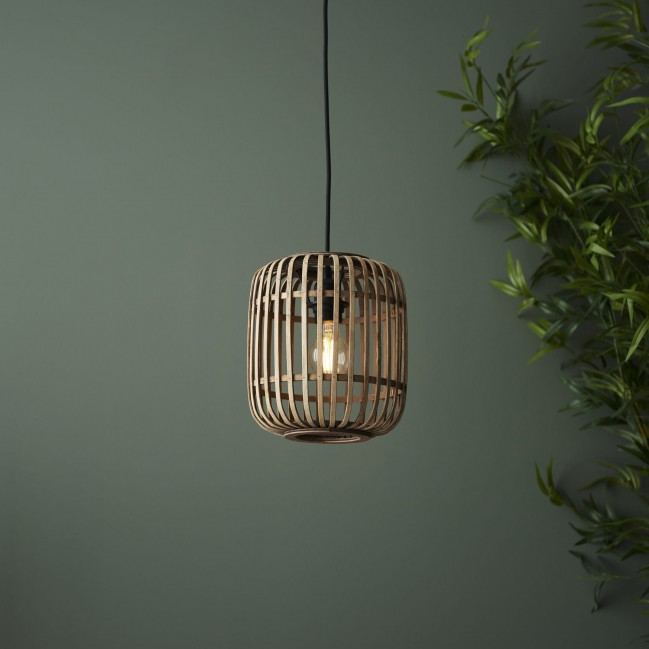 LAMPA WISZĄCA MATHIAS NATURAL BAMBOO