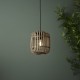 LAMPA WISZĄCA MATHIAS NATURAL BAMBOO