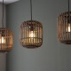LAMPA WISZĄCA MATHIAS 3 NATURAL BAMBOO