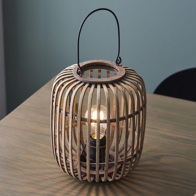 LAMPA STOŁOWA MATHIAS NATURAL BAMBOO