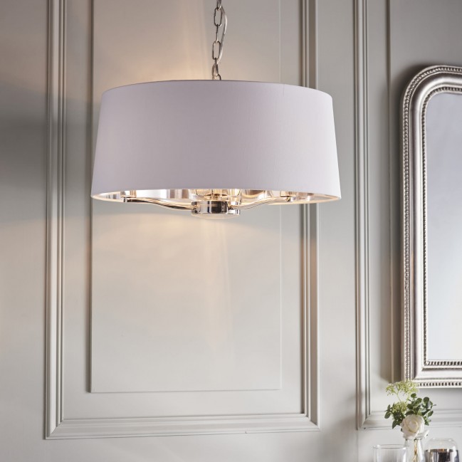 LAMPA WISZĄCA HARVEY 3 NIKIEL