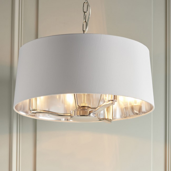 LAMPA WISZĄCA HARVEY 3 NIKIEL