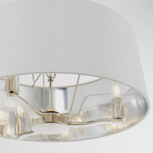 LAMPA WISZĄCA HARVEY 3 NIKIEL