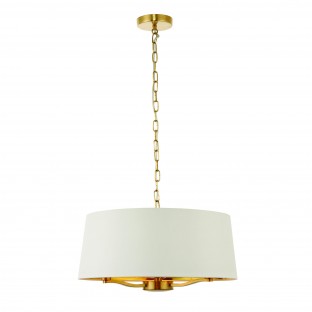 LAMPA WISZĄCA HARVEY 3 SZCZOTKOWANY MOSIĄDZ