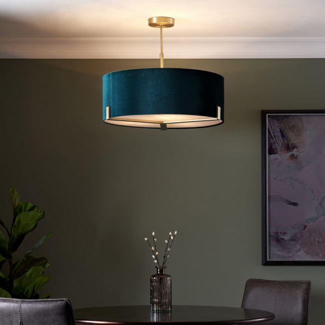 LAMPA WISZĄCA HAYFIELD 3 GREEN