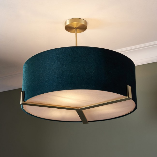 LAMPA WISZĄCA HAYFIELD 3 GREEN