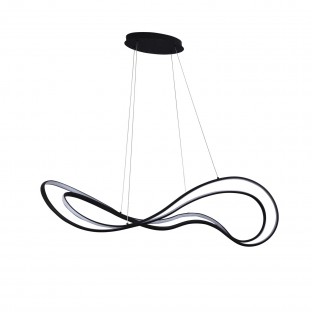 LAMPA WISZĄCA TWIST LED DIMM CZARNA