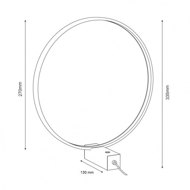 LAMPA STOŁOWA AGARO 30 4000K