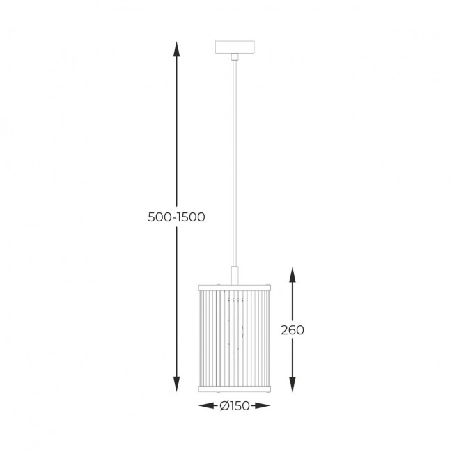 LAMPA WISZĄCA SERGIO ZŁOTA