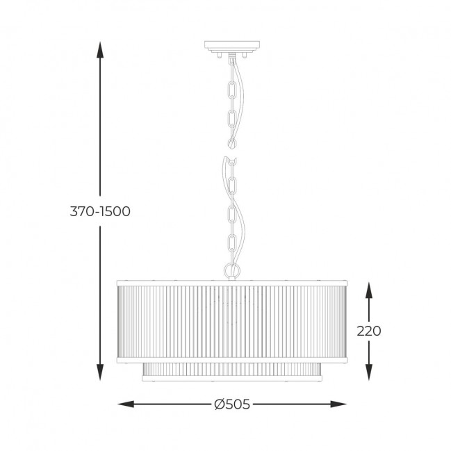 LAMPA WISZĄCA SERGIO ZŁOTA