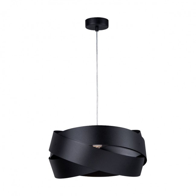 LAMPA WISZĄCA TORNADO 40 CZARNA