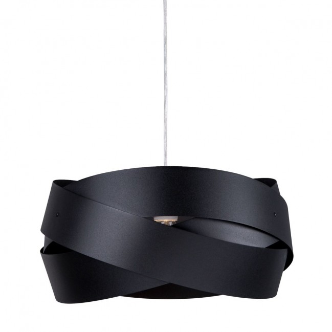 LAMPA WISZĄCA TORNADO 40 CZARNA