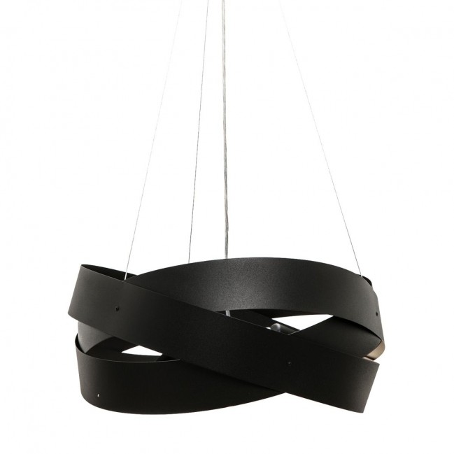LAMPA WISZĄCA TORNADO 50 CZARNA