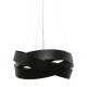 LAMPA WISZĄCA TORNADO 50 CZARNA