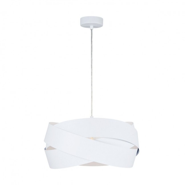 LAMPA WISZĄCA TORNADO 40 BIAŁA