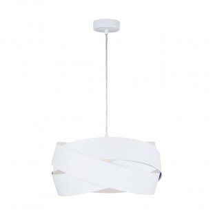 LAMPA WISZĄCA TORNADO 40 BIAŁA
